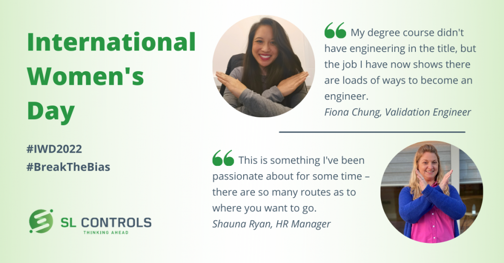 SL Controls International Women's Day 2022